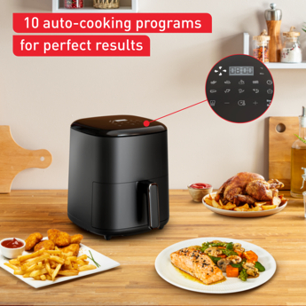 Tefal 5L Easy Fry Max Digital Air Fryer EY2458 | Digital Touchscreen | Save Time and Energy | Auto Cooking Program