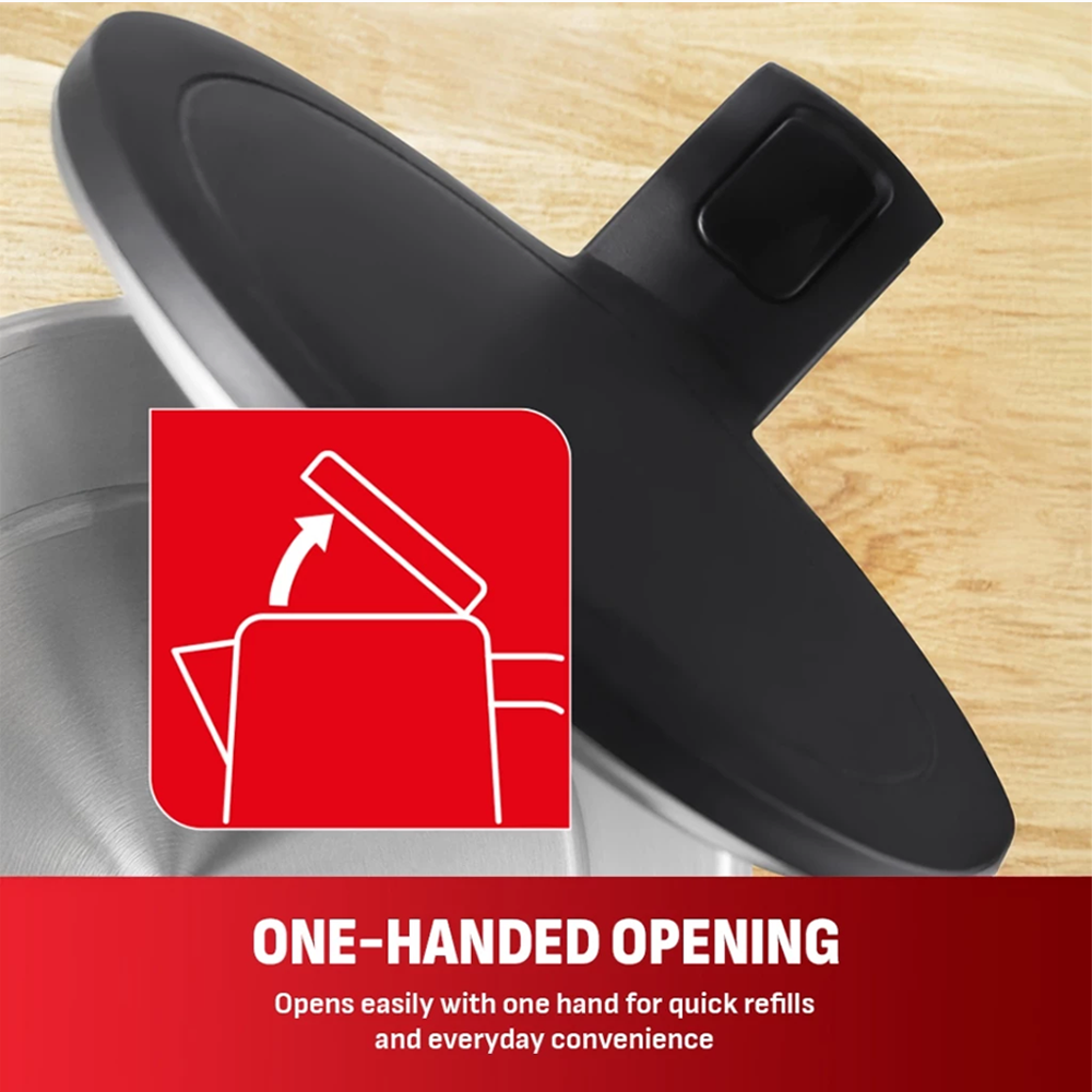 Tefal 1.5L Thermo Protect Electric Kettle KO1408Y2 / KO140AY2 | 304 stainless steel body | 360 degrees rotational cord | Safe to touch