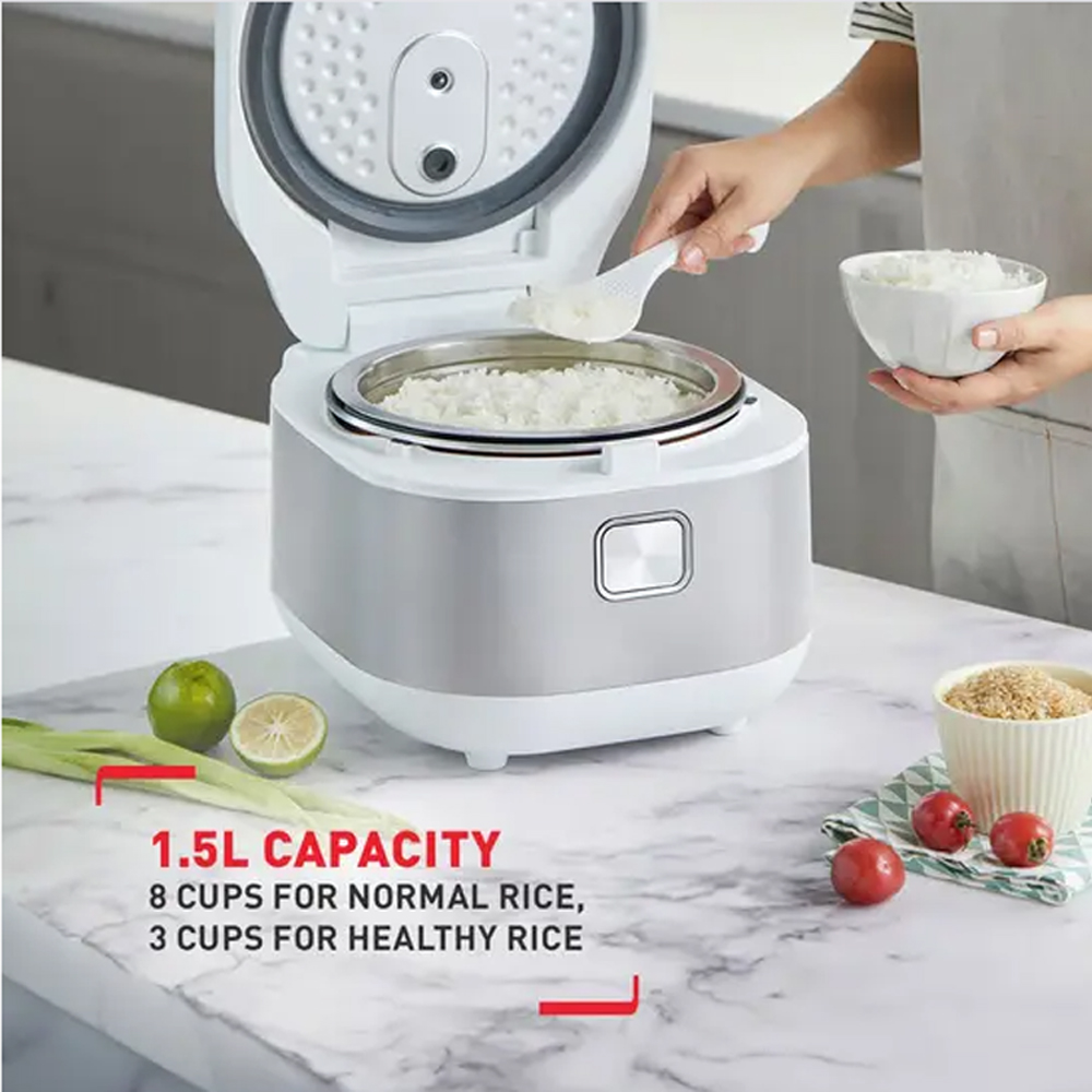 Tefal 1.5L Healthy & Tasty Plus IH Rice Cooker RK862165 | 12 Versatile Programs | Precision IH Technology