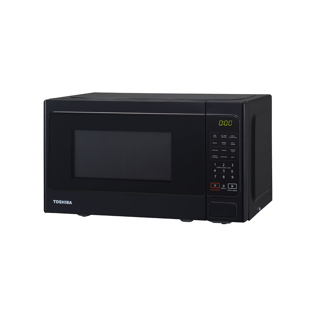 TOSHIBA 20L/34L Microwave Oven ER-SGS20(K)MY/ER-SGS34(K)MY | Microwave & Grill | 9 Auto Cooking Menu | Weight & Time Defrost | Microwave Oven with 1 Year Warranty