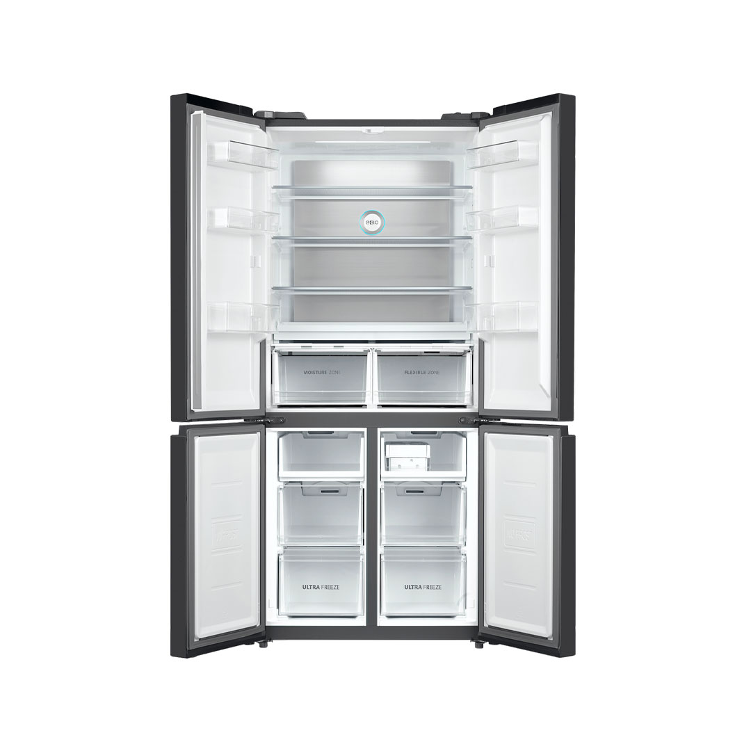 TOSHIBA 556L Multi Doors Dual Inverter Refrigerator  GR-RF610WE-PGY[22]  / GR-RF610WE-PMY(37) | Compressor and Fan Inverter | Dual Cooling | Refrigerator with 2 Year Warranty