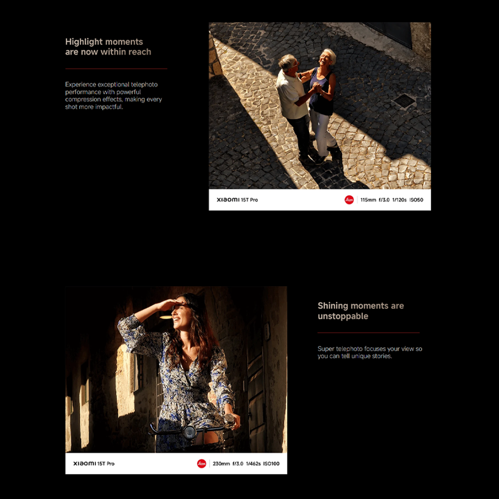 Xiaomi 15T Pro | MediaTek Dimensity 9400+ | 90W wired and 50W wireless HyperCharge | Leica 5x Pro telephoto, Spotlight Photography