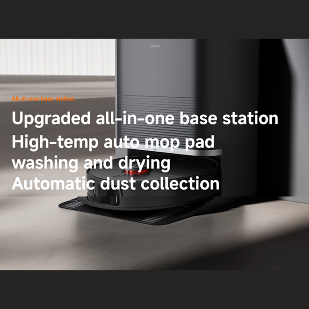Xiaomi 55W Robot Vacuum X20 Max D109GL | Extendable mop arm | 8000Pa | 4800mAh | Smart carpet detection