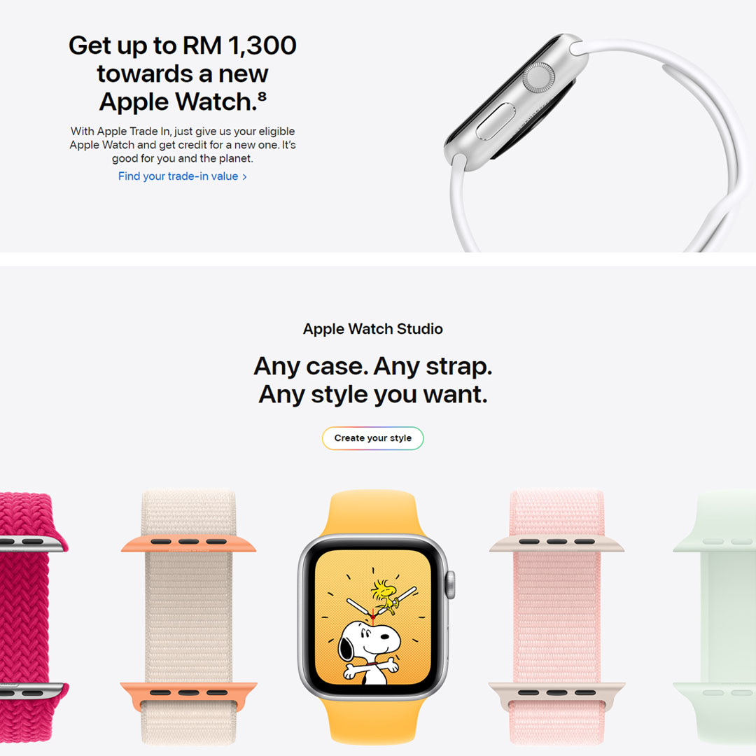 Apple Watch SE (2nd Gen) Starlight Aluminum Case with Starlight Sport Band | Water resistance | Carbon Neutral | Crash Detection | Apple Watch with 1 Year Warranty