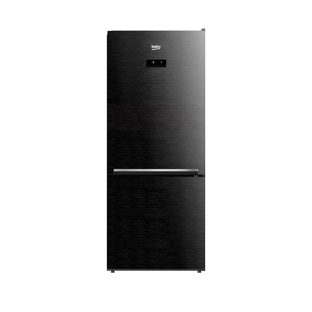 Beko 415L 2 Door Bottom Mount ProSmart Inverter Refrigerator RCNT415E50VZWB | 5* Energy Efficiency Class | ProSmart Inverter Compressor | Active Odour Filter | EverFresh+ | Refrigerator with 2 Years General Warranty & 12 Years Motor Warranty
