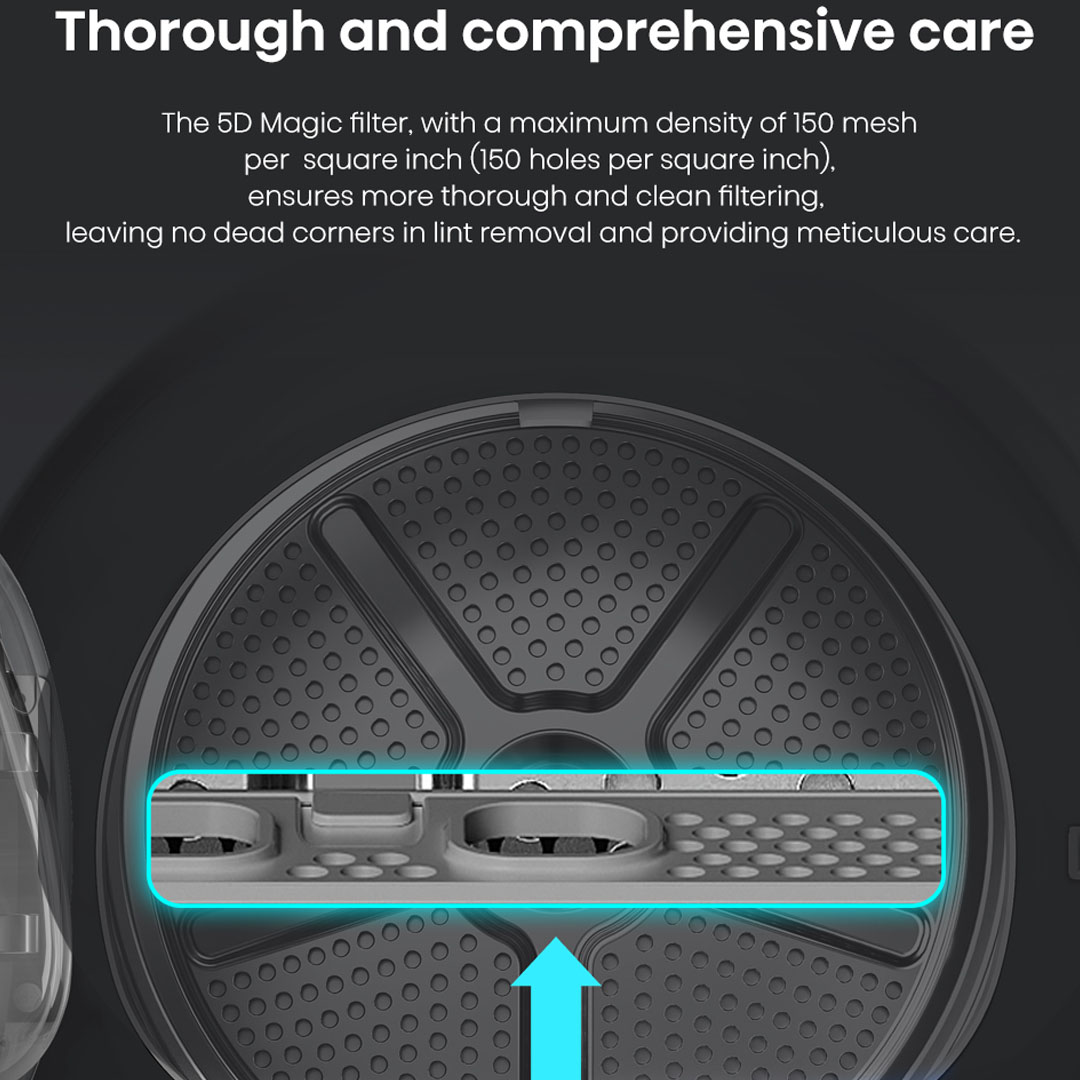 HISENSE 10.5KG Front Load Washing Machine WF5S1075BB | Active Hygiene | Remove 99.99% Bacteria | Sterile Rubber Seal | Washing Machine with 1 Year Warranty