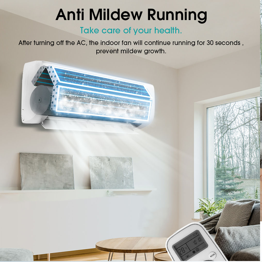 HISENSE 1HP R32 Non-Inverter Wall Mount Air Conditioner AN09CBG | LED display | Super Quite Mode | Gas Leaking Detection | Smart Mode - Auto run | Air Conditioner with 2 Years Warranty