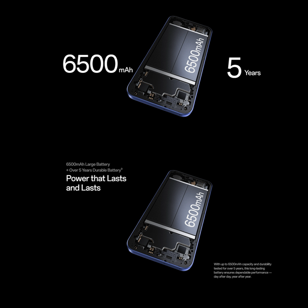 OPPO A6 Pro 5G 8GB+256GB | 50MP Camera | 6.57 inch, AMOLED | Li-Po 6500mAh | Mediatek Dimensity 6300 (6 nm) | Android 15, ColorOS 15