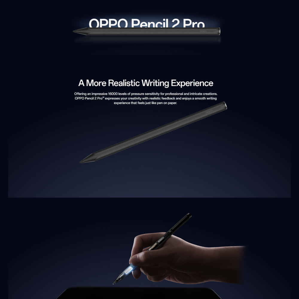 OPPO Pad 3 Pro | Snapdragon® 8 Gen 3 | 12.1" 3K ReadFit Screen | 67W SUPERVOOC Fast Charging