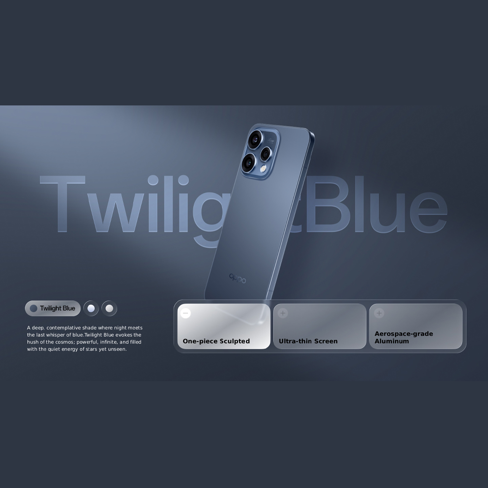 OPPO Reno15 5G | 80W SUPERVOOC™ Flash Charge | 3.5x Telephoto Vibe Portrait | AI Motion Photo Popout | 50MP Ultra Wide Selfie Camera