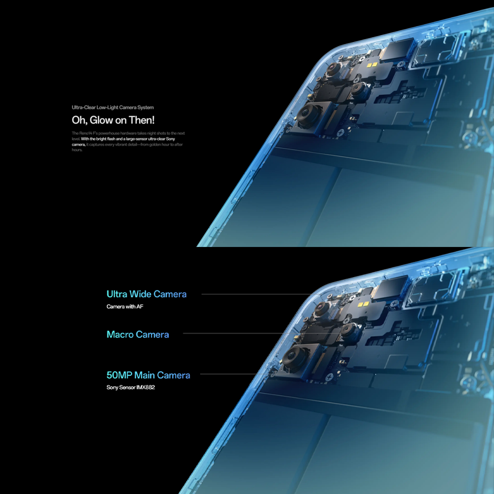 OPPO Reno14 5G | AI Flash Photography | AI Editor 2.0 | 6000mAh Large Battery | 45W SUPERVOOC Flash Charge