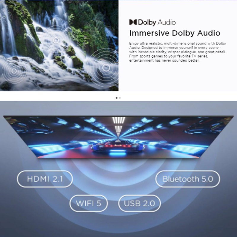 TCL 43" / 50" / 55" / 65" / 75" 4K HDR Google TV | 43P636 / 50P636 / 55P636 / 65P636 / 75P636 | Dynamic Color Enhancement | AiPQ Engine Gen2 | Immersive Dolby Audio | Google TV with 2 Year Warranty