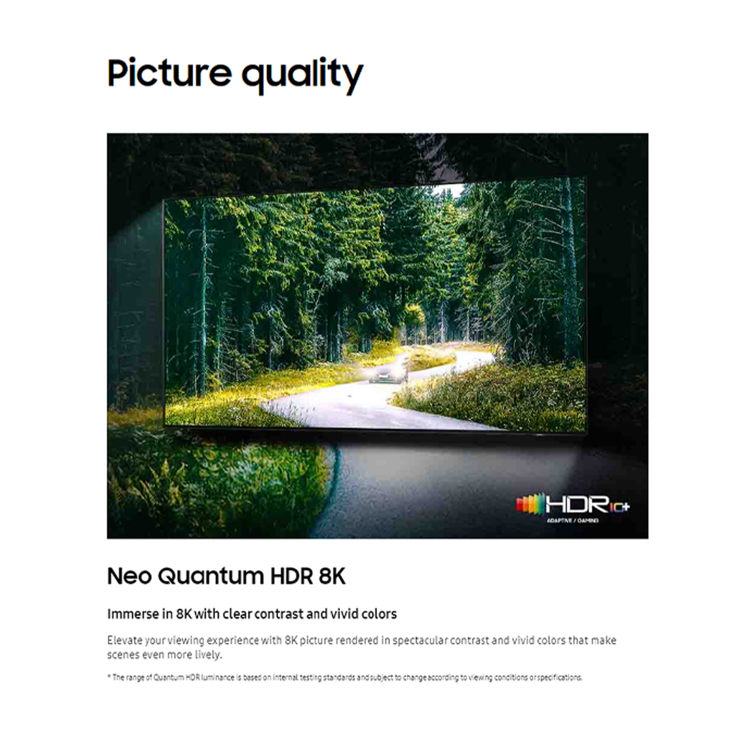 SAMSUNG 75" 8K UHD Smart NEO QLED TV QA75QN700CKXXM | Infinity One Design | Tizen™ Smart TV | App Casting | Web Browser | SmartThings | Smart TV with 2 Year Warranty