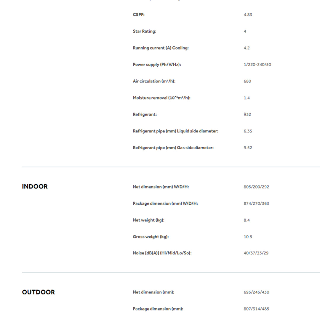 HAIER 1HP/1.5HP/2HP/2.5HP R32 UV Ray Inverter Wall Mount Air Conditioner HSU-10VQC22 |  UVC Sterilization | Triple Strong Airflow | Smart Clean | Energy Saving | I Feel | Air Conditioner with 3  Year Warranty