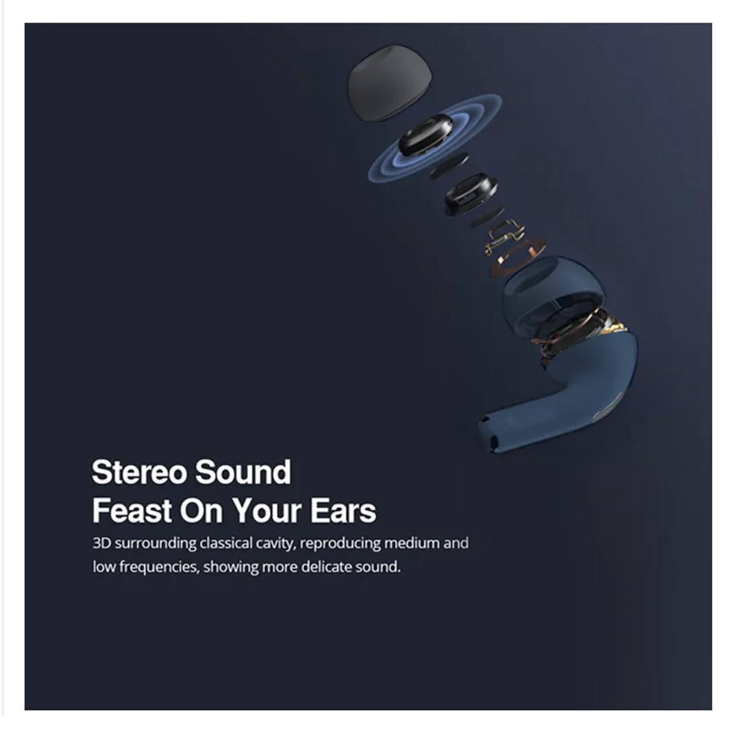 RIVERSONG Air X7 Ultra TWS Earbuds | Stereo Sound | Touch Control | Bluetooth 5.0 | Wireless Charging | In-ear Detection | Earbuds with 1 Year Warranty