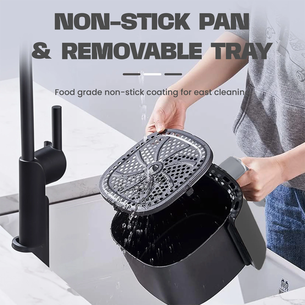 Russell Taylors 9.5L 3D Visible Window Digital Air Fryer XXL Black Z9 | Function Controller	Digital | 11 Smart Preset Programs