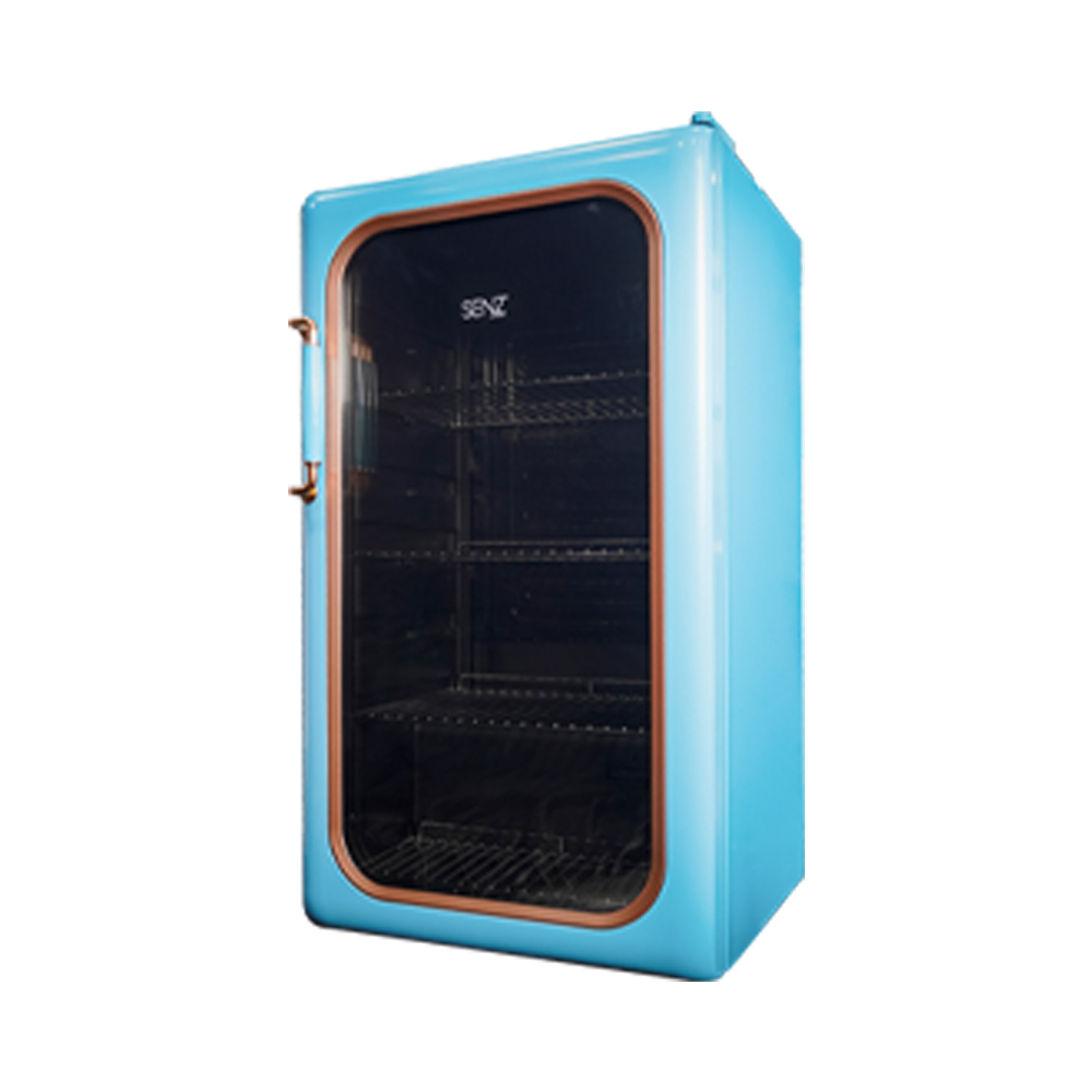 SENZ 85L Retro Multi-Functional Cooler SZ-BC1008-B/BLK/C/P | Free Standing | Retro Style | Child Safety Lock