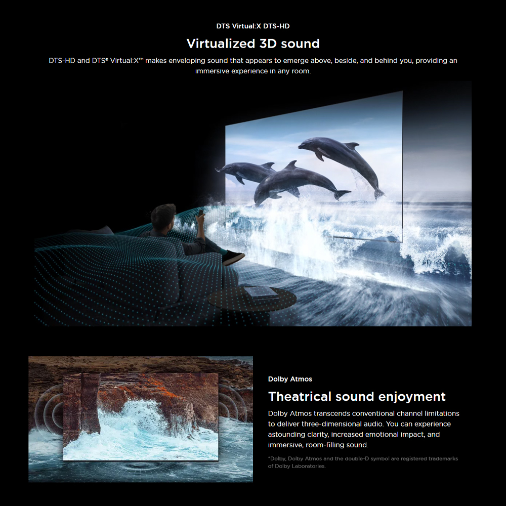 TCL 50" 55" 65" 75" 85" 98" C655 4K UHD QLED Google TV 50C655 55C655 65C655 75C655 85C655 98C655