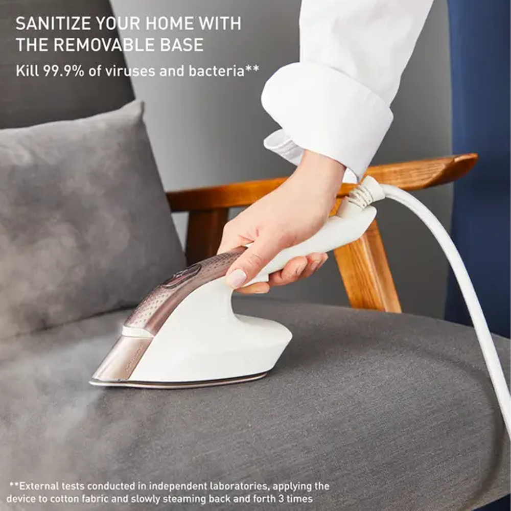 Tefal 2200W IXEO Vision All-In-One Solution Garment Steamer QT18 | Steam output up to 80g/min | Fast heat-up | Smart Auto Off