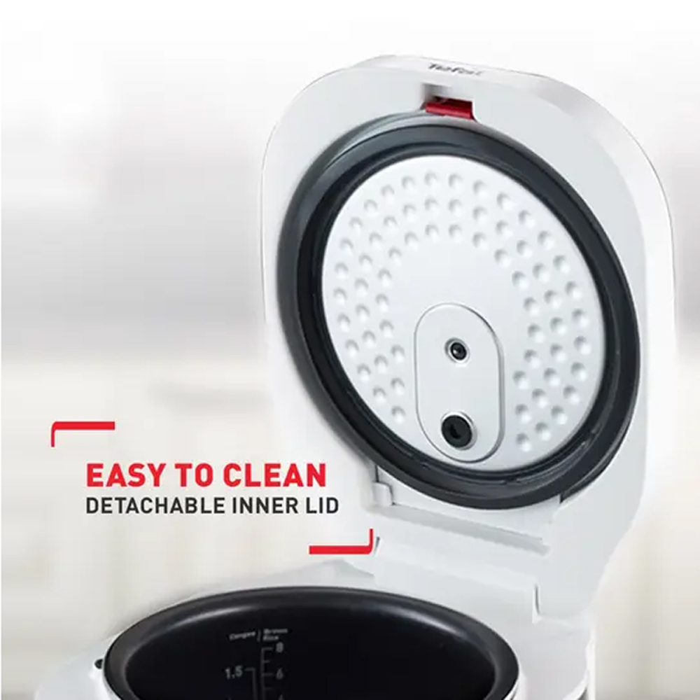 Tefal 1.5L Healthy & Tasty Plus IH Rice Cooker RK862165 | 12 Versatile Programs | Precision IH Technology