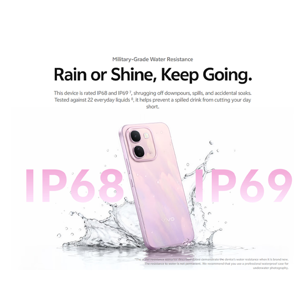 vivo V80 Lite 6GB+128GB/ 6GB+256GB/ 8GB+256GB | 6.83 inches, AMOLED | 50MP Rear Camera | Mediatek Dimensity 7300e (6 nm) | 10000mAh, 44W Fast Charge