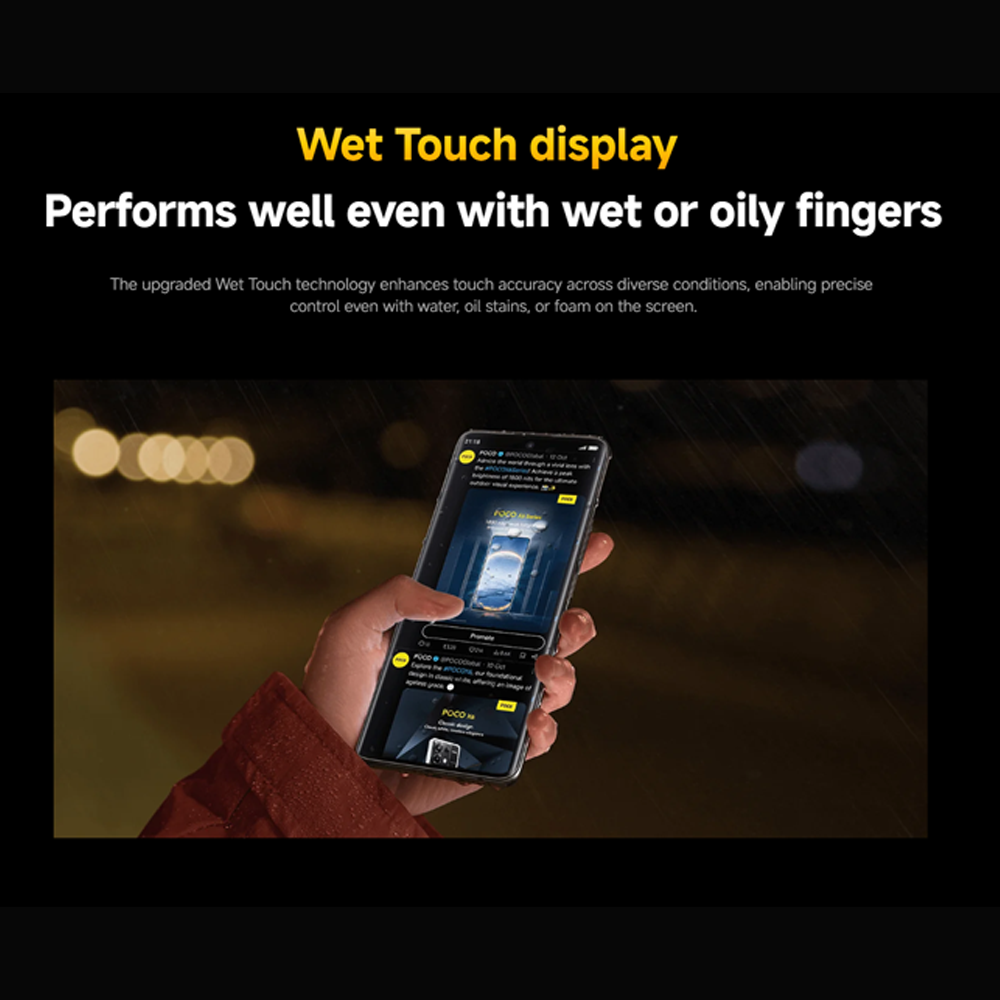 Xiaomi POCO X7 | 6.67 inches, AMOLED | 50MP Main Camera | Mediatek Dimensity 7300 Ultra (4 nm) | Li-Po 5110 mAh