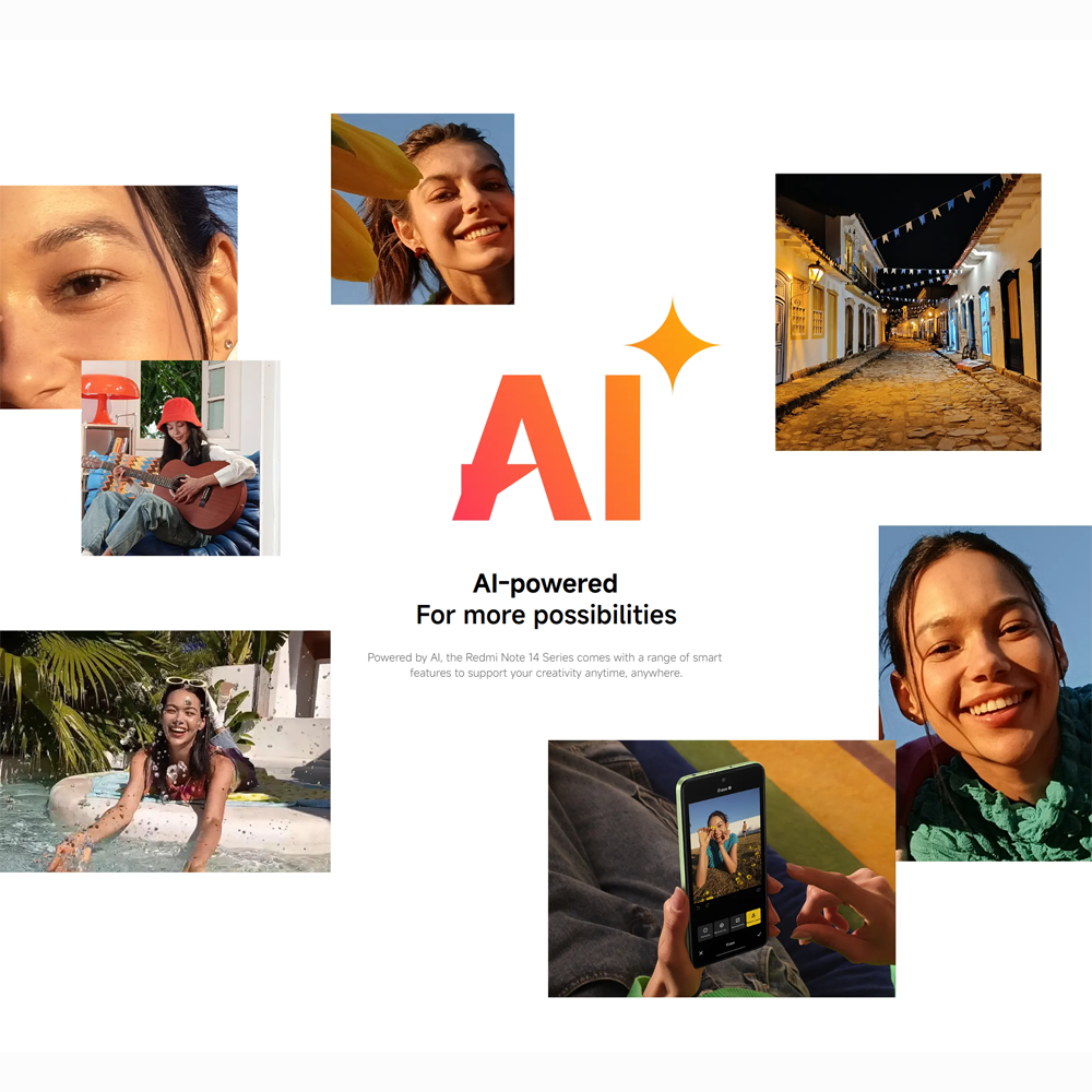 Xiaomi Redmi Note 14 | MediaTek Helio G99-Ultra | 120Hz Eye-Care Display | 108MP AI Camera System