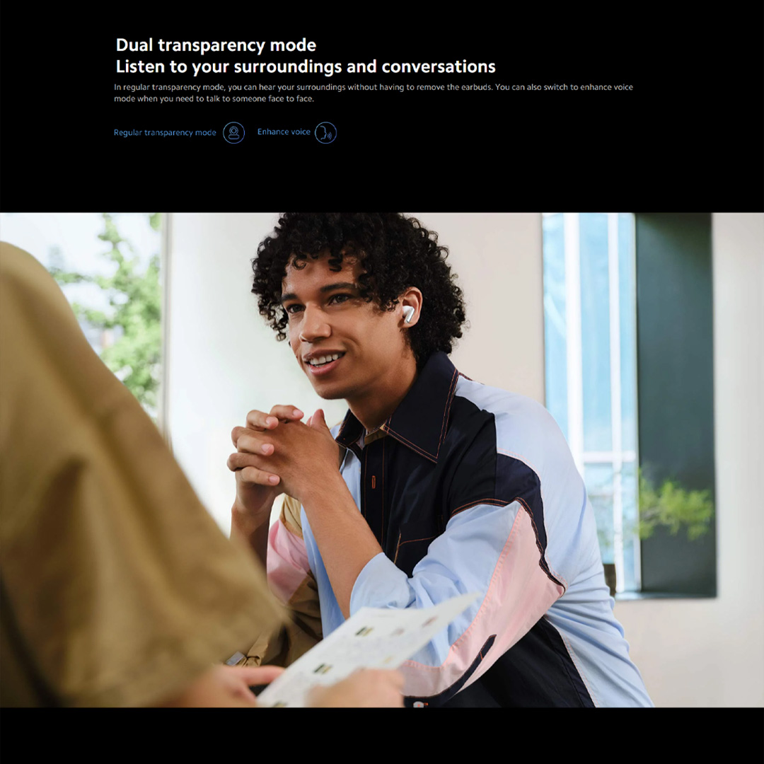 Xiaomi Redmi Buds 4 Pro | Hi-Res Audio Wireless | Hi-Fi Sound Quality | Immersive Sound | Noise Cancellation | Earbuds with 1 Year Warranty