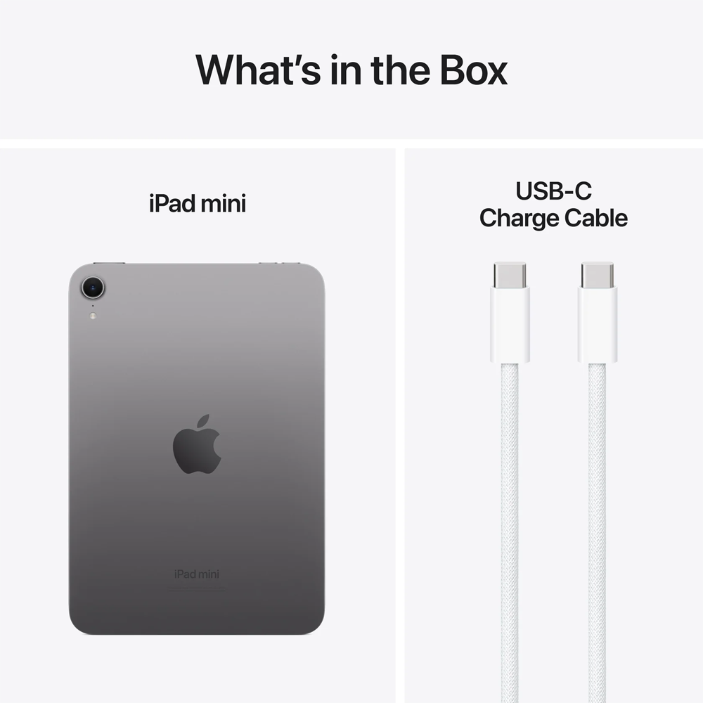Apple iPad mini A17 Pro Wi-Fi 8GB+128GB / 8GB+256GB / 8GB+512GB |  A17 Pro chip | LED backlit Multi-Touch display with IPS technology | Supports Apple Pencil Pro, Apple Pencil (USB‑C)
