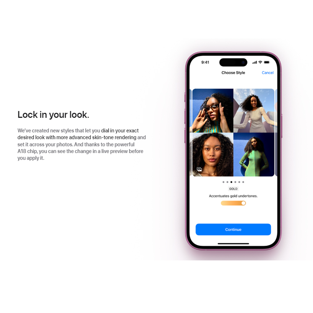Apple iPhone 16 | 6.1" Super Retina XDR OLED | 48 MP Main Camera | Apple A18 (3 nm) | USB Type-C 2.0, DisplayPort | Stereo Speakers Sound | Smartphone with 1 Year Warranty