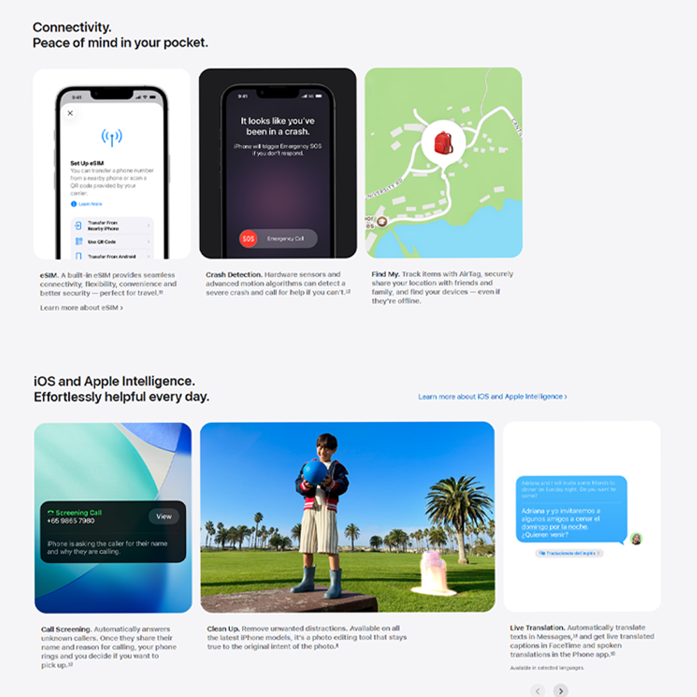 Apple iPhone 17e 8GB+256GB/ 8GB+512GB | 6.1″ | 48MP Rear Camera | Apple A19 (3 nm) | iOS 26.3 | Li-Ion 4005 mAh
