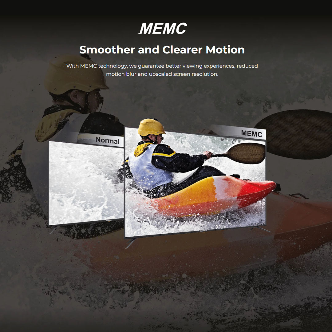 Caixun 50"/55:/65" 4K LED Google TV (ProViXio) C50V1UG/C55V1UG/C65V1UG | Dual High-Power Speakers | Stunning 4K Resolution | Bezel-less Frame | Smart TV with 3 Year Warranty