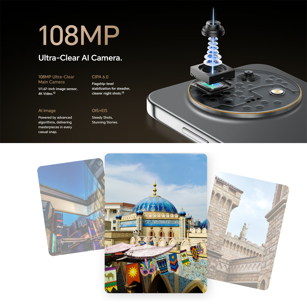 HONOR X9e Pro 5G 8GB+256GB/8GB+512GB | 6.8 inch, AMOLED | 108MP Rear Camera | Qualcomm SM6850 Snapdragon 6 Gen 5 (4 nm) | Li-Po 11000mAh,Fast charging 80W