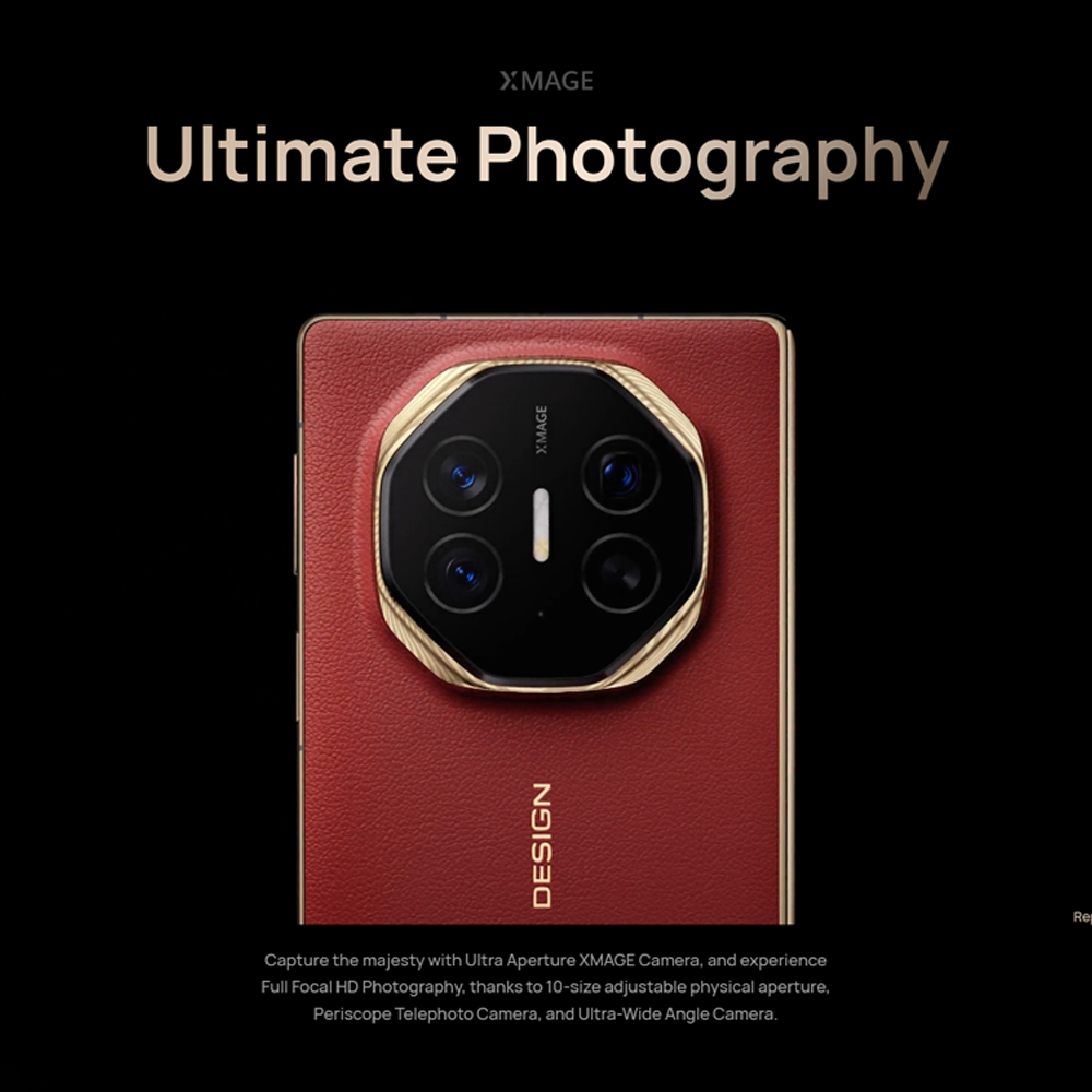 HUAWEI Mate XT Ultimate Design 16GB+1TB | 10.2 inch, Tri-foldable LTPO OLED | 50MP Main Camera | Kirin 9010, Octa-Core | Si/C Li-Ion 5600 mAh