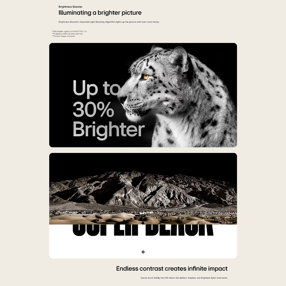 LG 65" C4 4K UHD OLED evo AI Smart TV OLED65C4PSA | Ultra Slim | webOS Re:New Program | olby Atmos® and Dolby Vision®