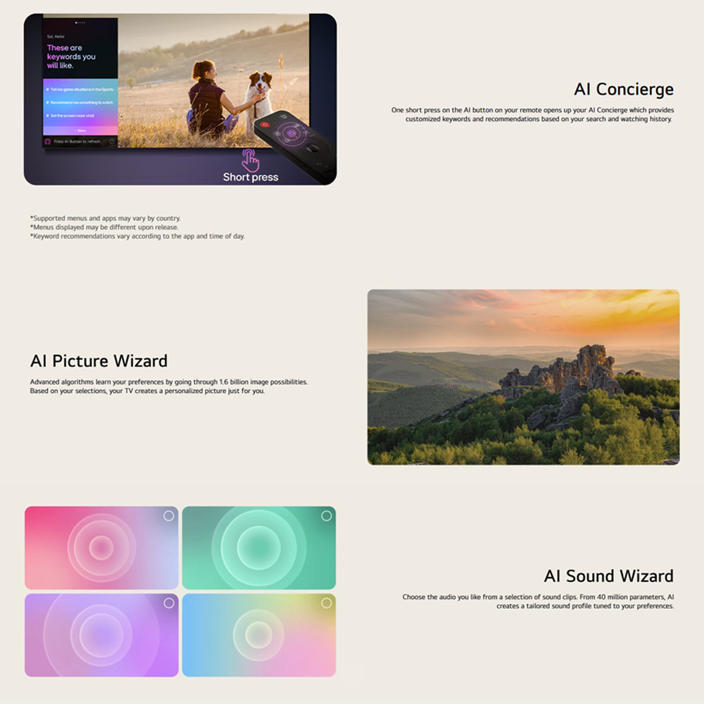 LG 55"/65"/75"/86"/100" 4K UHD QNED evo AI MiniLED Smart TV QNED86AS | Alpha 8 AI Processor Gen2 | Dynamic QNED Colour | Dolby Vision / HDR10 / HLG