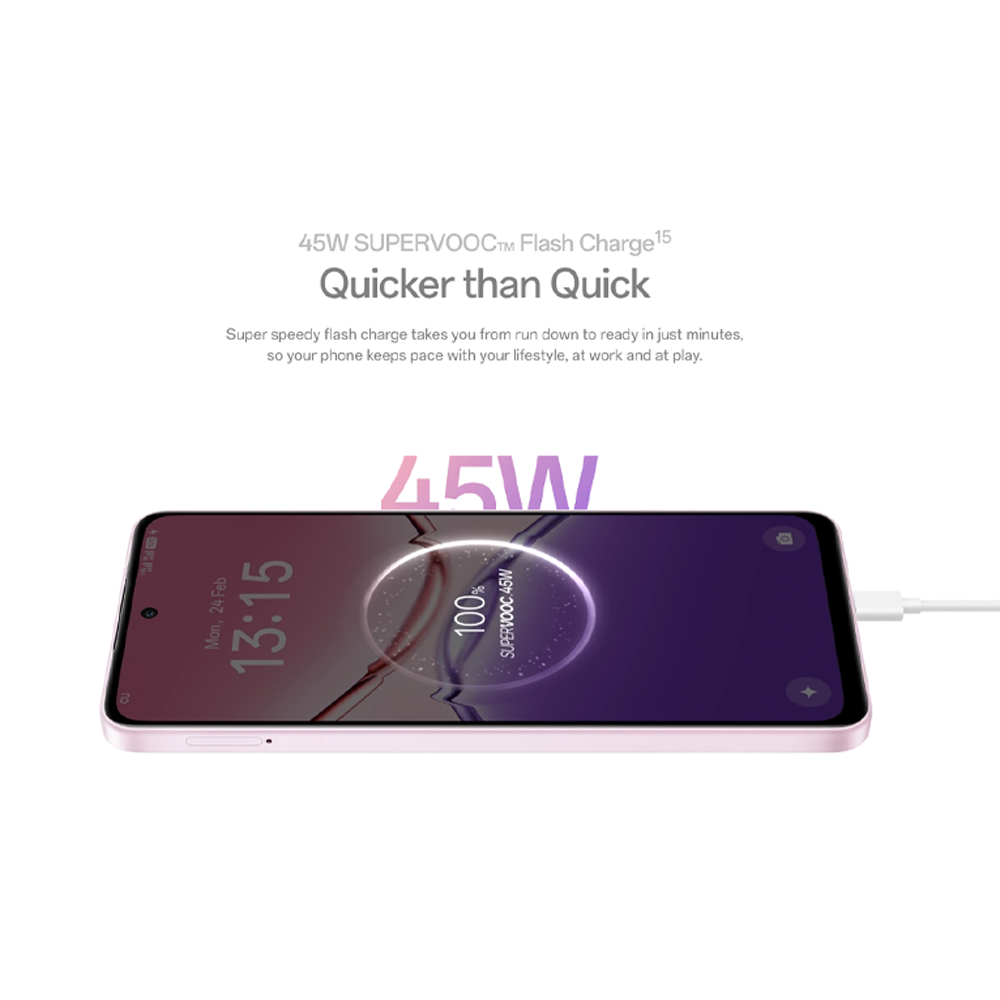 OPPO A5 Pro 5G 8GB+256GB | 6.67 inch | 50MP Main Camera | Dual Sims | Mediatek Dimensity 6300 (6 nm) | Li-Po 5800 mAh,Fast charging 45W