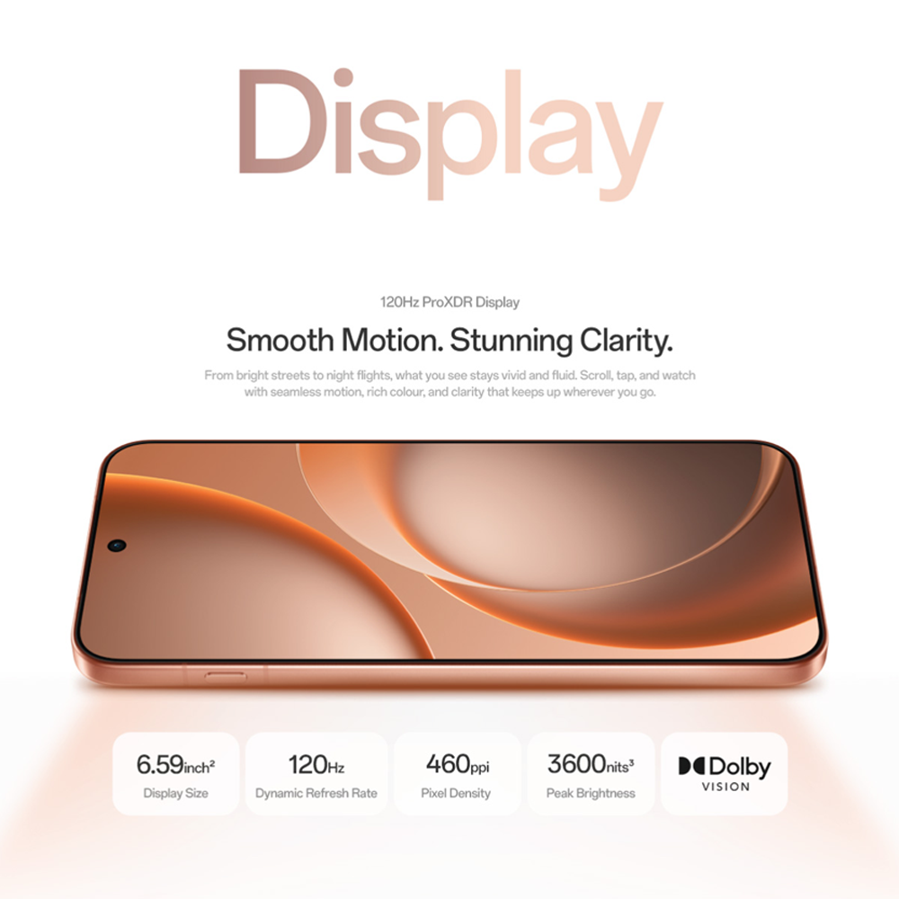 OPPO Find X9s 12GB+512GB | 4K 60fps Dolby Vision Recording | 50MP Ultra-Clear Triple Camera | 7025mAh Large Battery | Trinity Engine x MediaTek Dimensity 9500s
