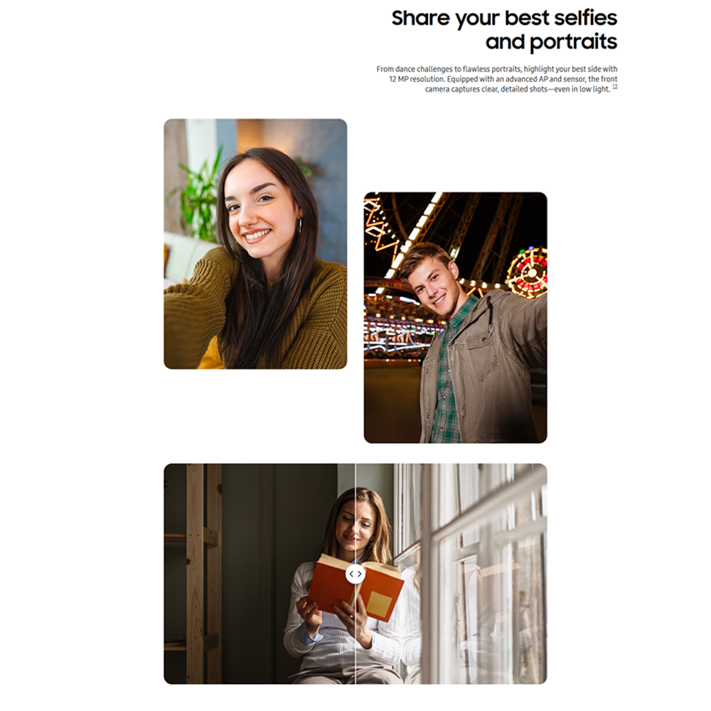 SAMSUNG Galaxy A36 5G 12GB+256GB | Qualcomm SM6475-AB Snapdragon 6 Gen 3 (4 nm) | 6.7 inches, Super AMOLED | 50MP Main Camera | Li-Po 5000 mAh