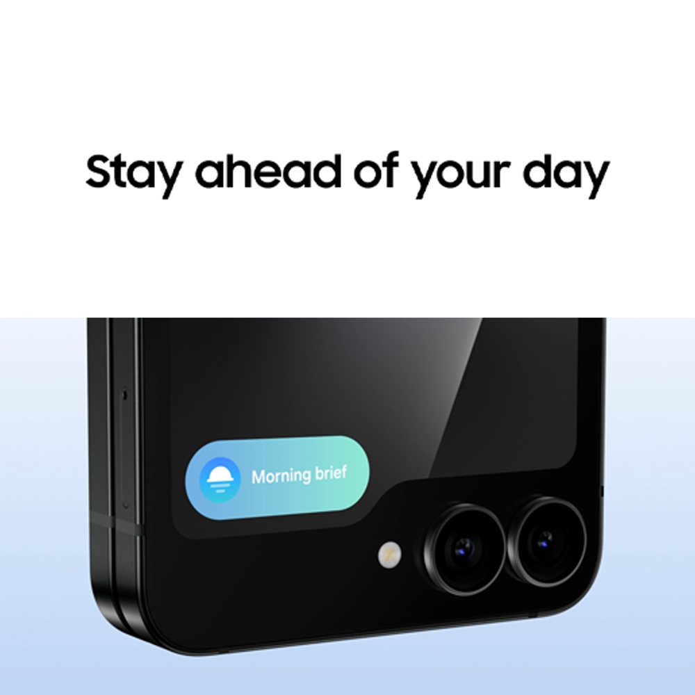 SAMSUNG Galaxy Z Flip7 FE | Pro-level 50 MP camera for selfies | One UI 8. All new for Flip | Efficient battery powers all-day use