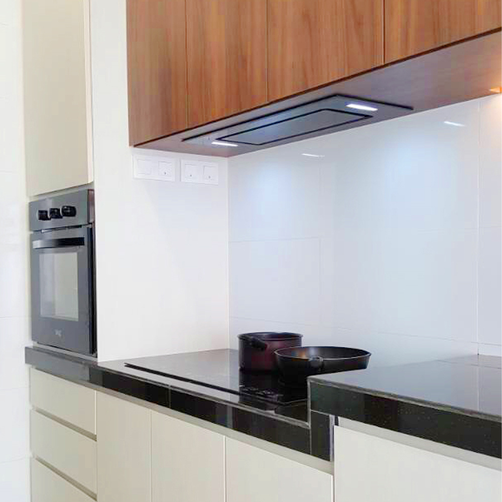 SENZ 1200m3/h Invisible Cooker Hood SZ-CH1288RC | 3 speeds power | Twin Carbon Filters | LED lights