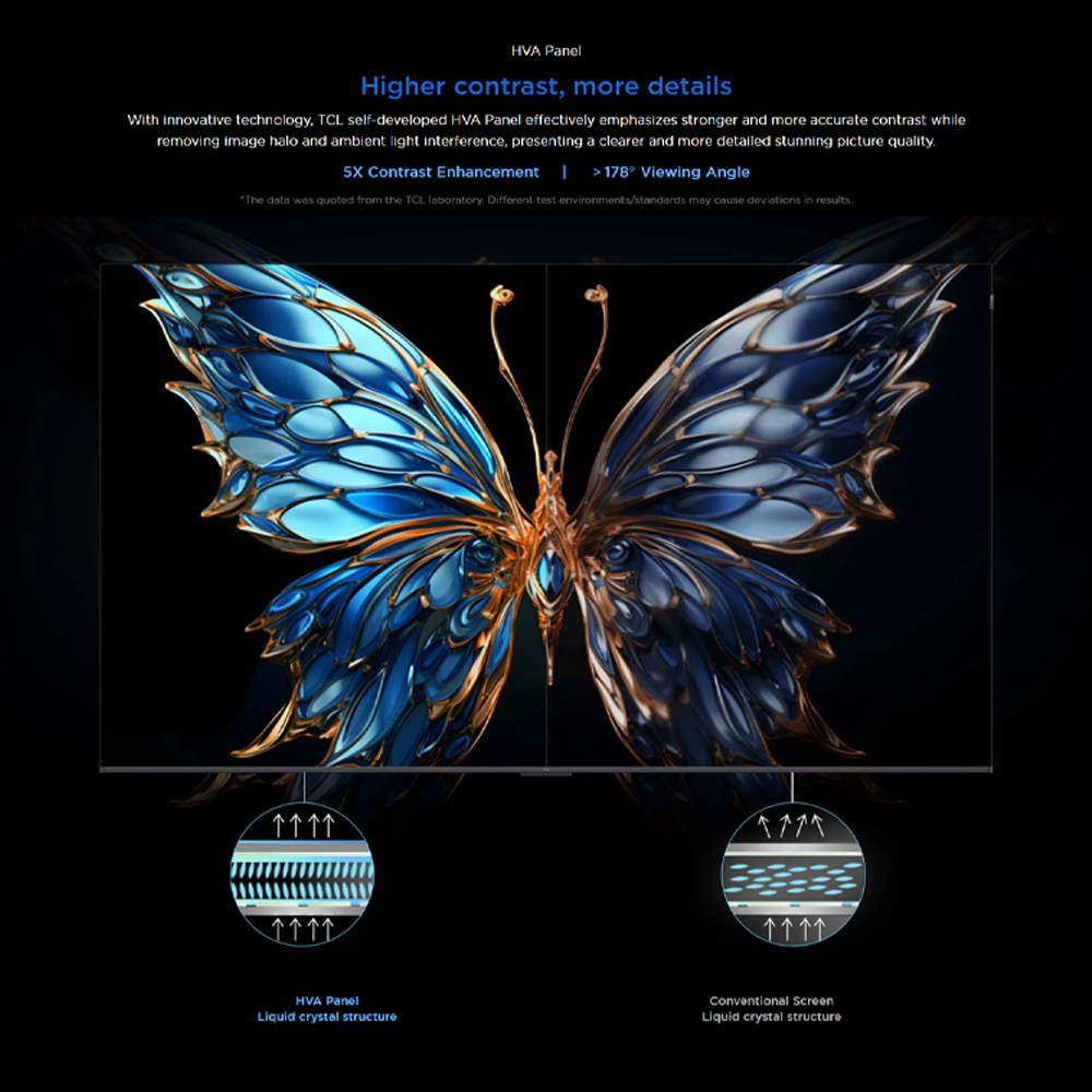 TCL 85"/98" 4K UHD QLED Google TV 85P8K/98P8K | QLED | 144Hz Native Refresh Rate | ONKYO 2.1 Hi-Fi System | AiPQ Pro Processor