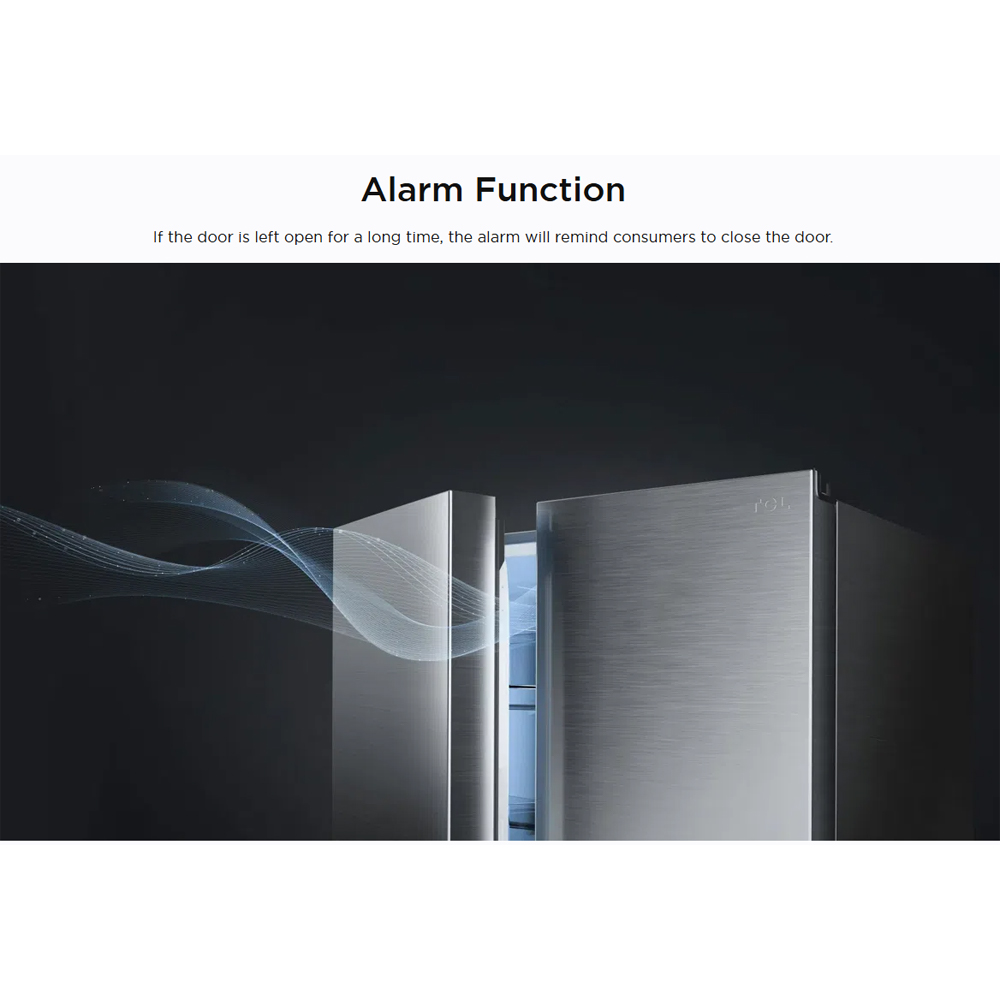 TCL 505L Twin Eco Inverter Multi Doors Refrigerator TR-C505AGWP | Total no frost | External LED display | LED light