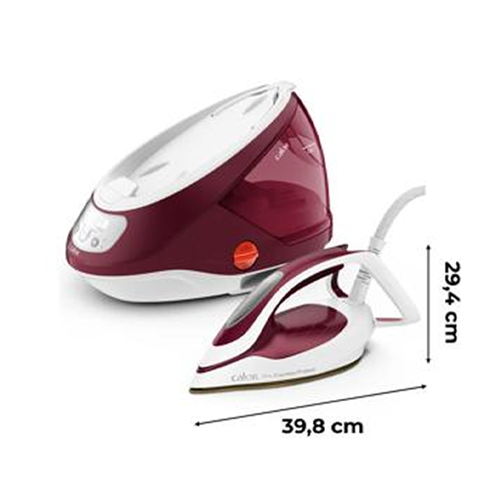 Tefal 2600W Pro Express Protect Steam Generator Iron GV9220G0 | Ultra-powerful steam | Removable calc collector system | Advanced anti-drip technology |  Vertical steam feature
