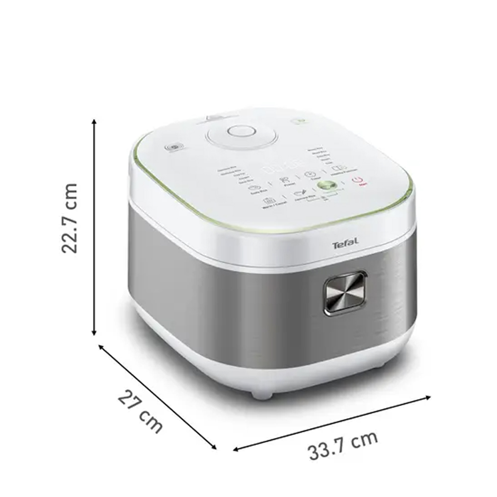 Tefal 1.5L Healthy & Tasty Plus IH Rice Cooker RK862165 | 12 Versatile Programs | Precision IH Technology