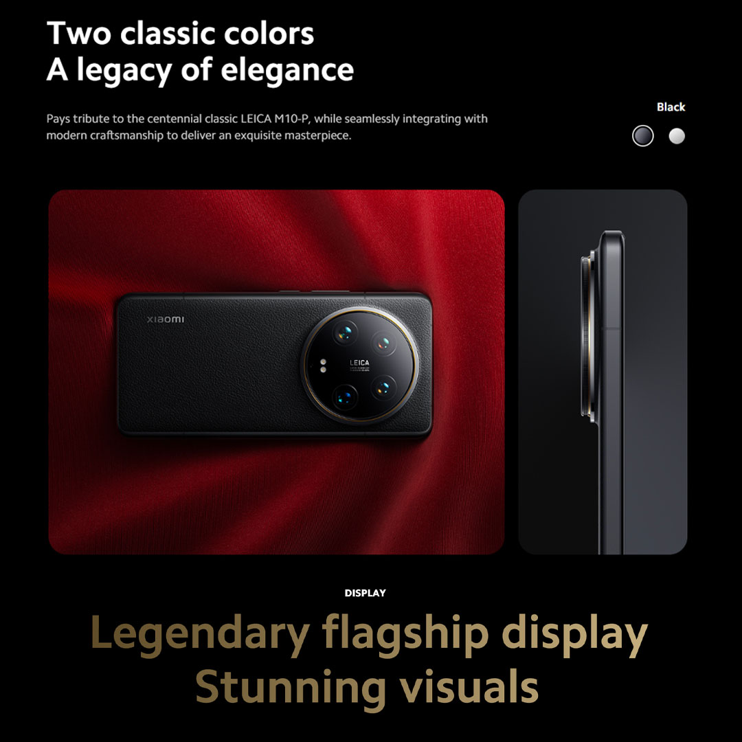 Xiaomi 14 12GB+512GB | Ultra-large Image Sensor | Supports Dolby Vision® Shooting | Leading Imagery | Compact Size | Smartphone with 1 Year Warranty
