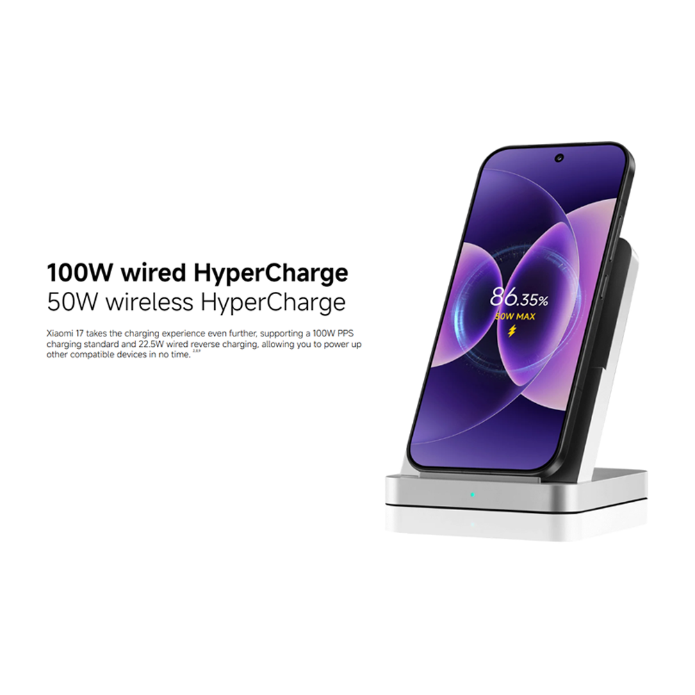 Xiaomi 17 12GB+512GB/12GB+256GB | 6.3", LTPO AMOLED | 50MP Rear Camera | Qualcomm SM8850-AC Snapdragon 8 Elite Gen 5 (3 nm) | Li-Po 6330mAh