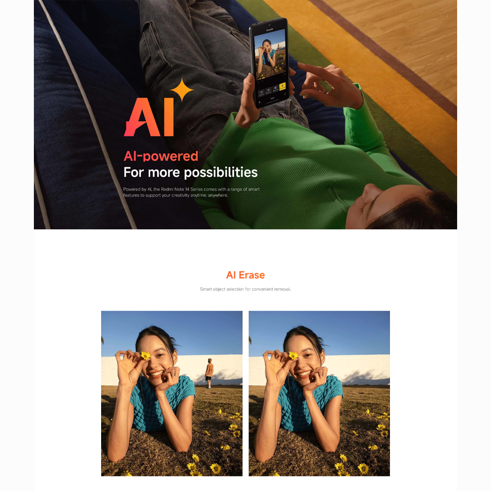 Xiaomi Redmi Note 14 5G | 108MP AI camera | 45W Turbo Charging With 5110mAh Battery | MediaTek Dimensity 7025-Ultra