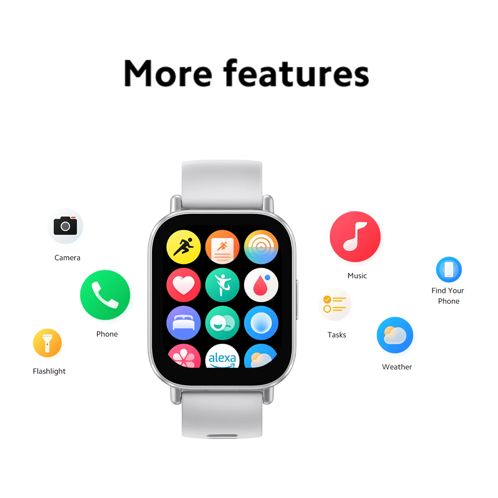 Xiaomi Redmi Watch 5 Active | 2'' LCD large display | All-day blood oxygen and stress monitoring | Up to 18 days of battery life