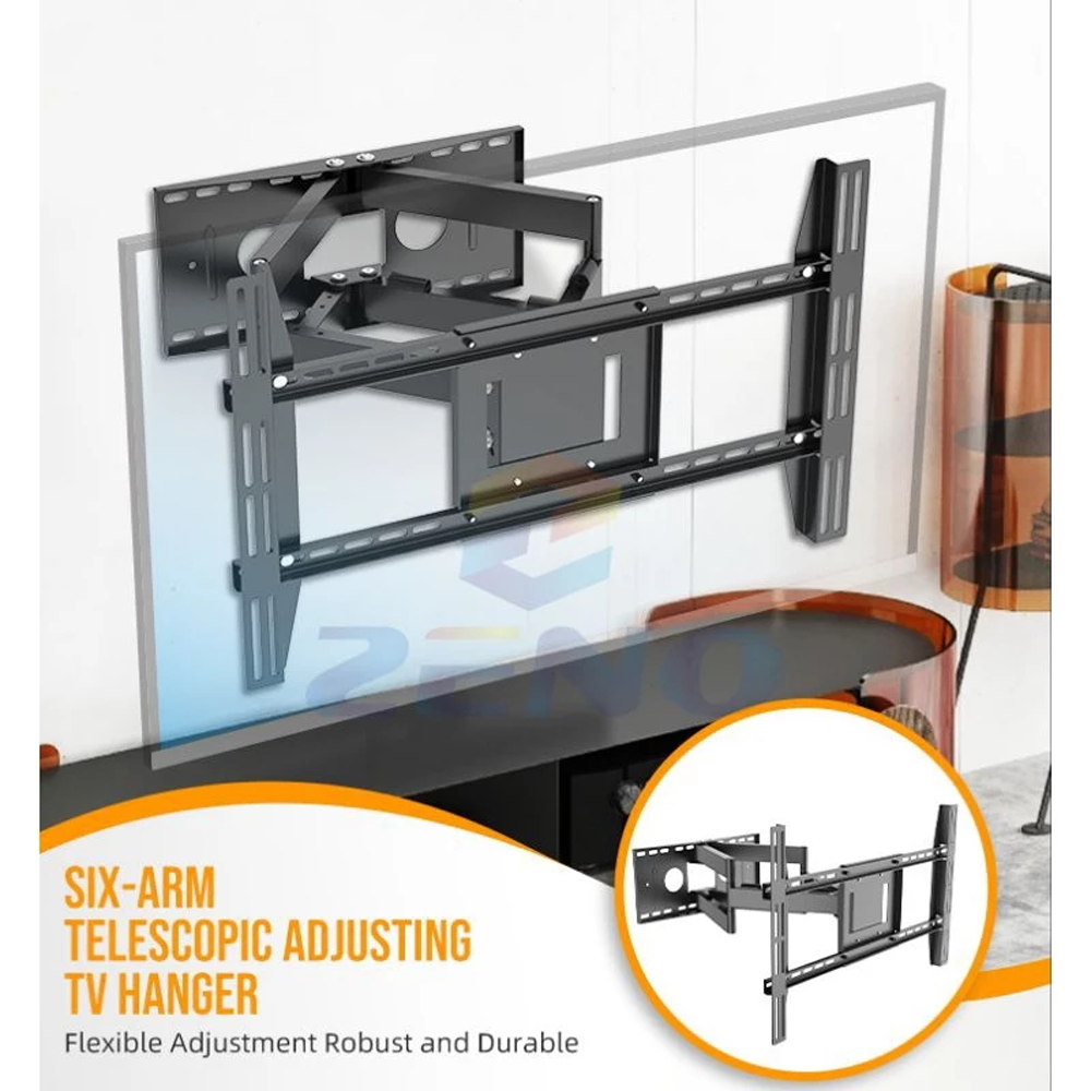 Zeno 55"-100" LED TV BRACKET - Full Motion Cantilever Mount (DOUBLE CANTILEVER ARM) LP620
